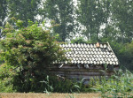 verlaten schuur